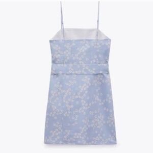 the linen blend dress